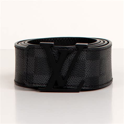 louis vuitton belt black logo|louis vuitton black belt women's.